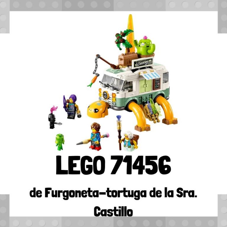 Lee más sobre el artículo Set de LEGO 71456 de Furgoneta-tortuga de la Sra. Castillo de LEGO Dreamzzz