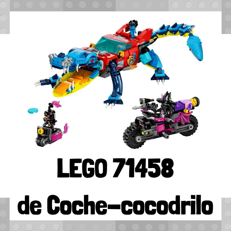 Lee más sobre el artículo Set de LEGO 71458 de Coche-cocodrilo de LEGO Dreamzzz