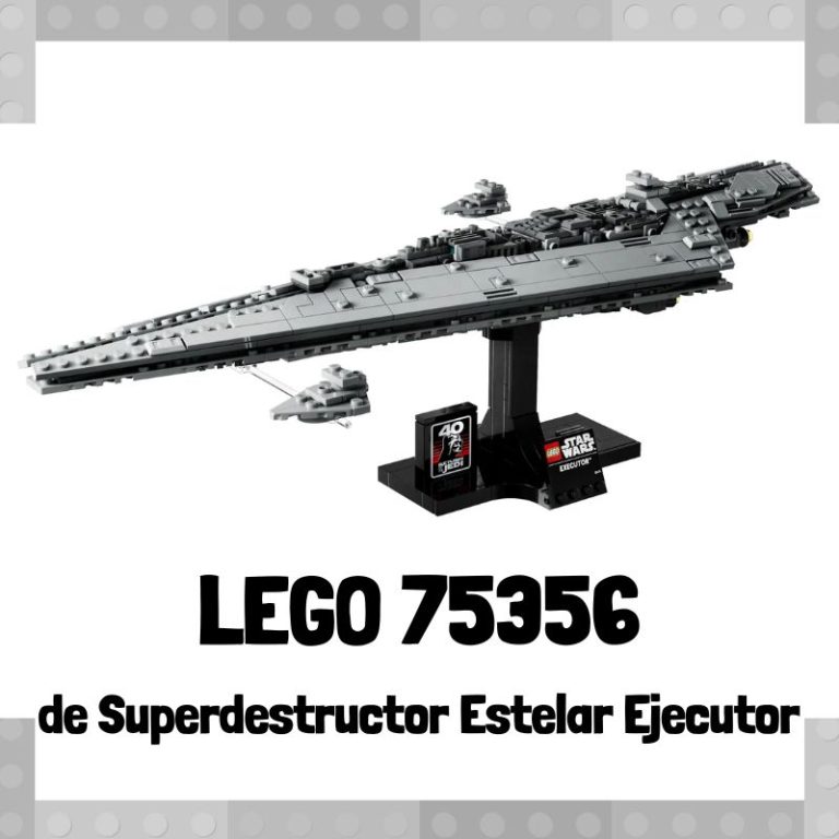 Lee más sobre el artículo Set de LEGO 75356 de Superdestructor Estelar Ejecutor de Star Wars
