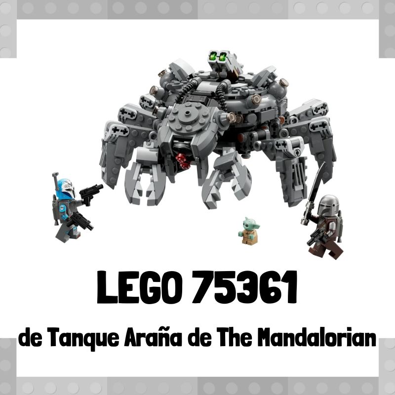 Lee más sobre el artículo Set de LEGO 75361 de Tanque Araña de The Mandalorian