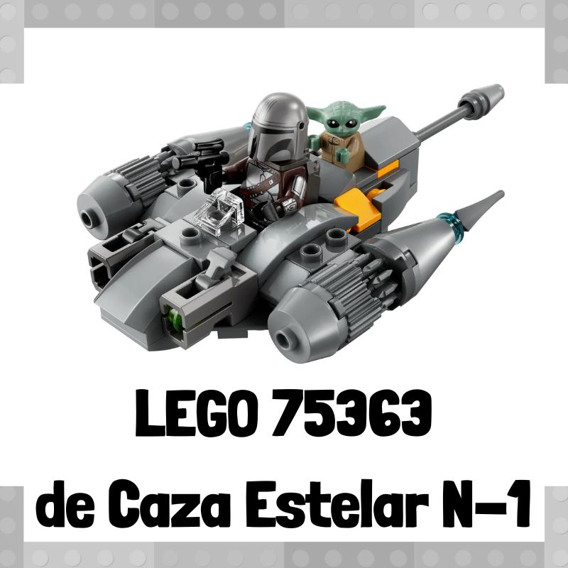 Lee más sobre el artículo Set de LEGO 75363 de Microfighter: Caza estelar N-1 de The Mandalorian de Star Wars