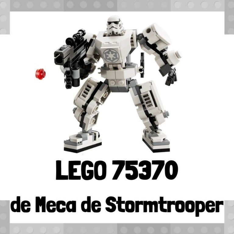 Lee más sobre el artículo Set de LEGO 75370 de Meca de Stormtrooper de Star Wars