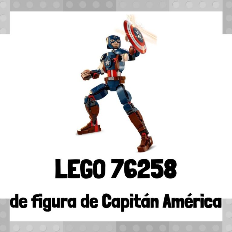 Lee más sobre el artículo Set de LEGO 76258 de Figura de Capitán América de Marvel