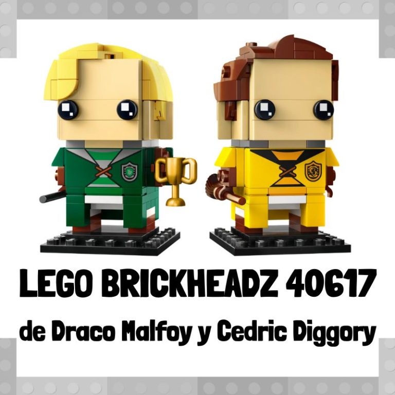 Lee más sobre el artículo Figura de LEGO Brickheadz 40617 de Draco Malfoy y Cedric Diggory