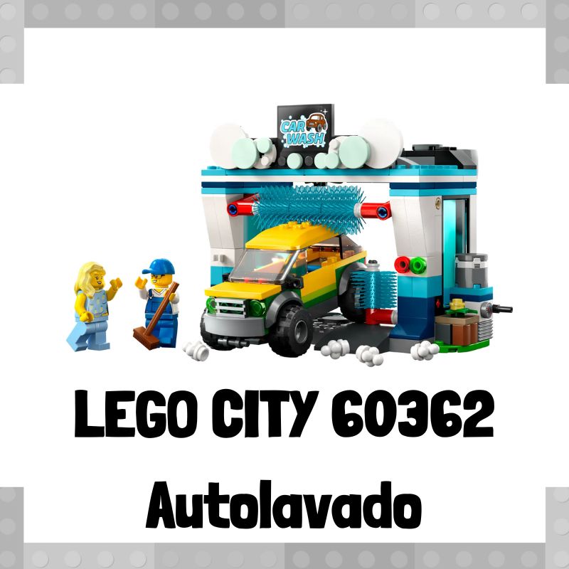 Lee más sobre el artículo Set de LEGO City 60362 Autolavado