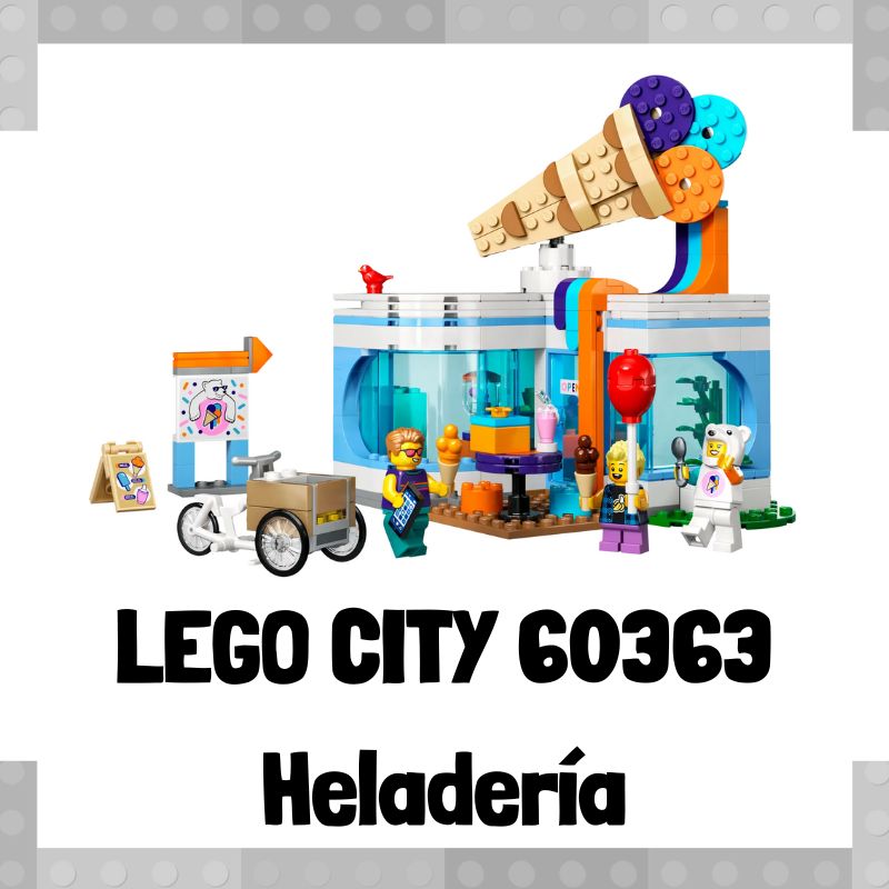 Lee más sobre el artículo Set de LEGO City 60363 Heladería