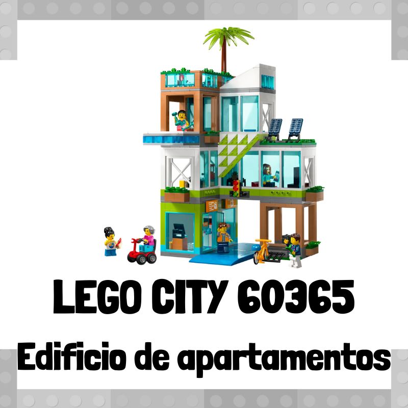 Lee más sobre el artículo Set de LEGO City 60365 Edificio de apartamentos