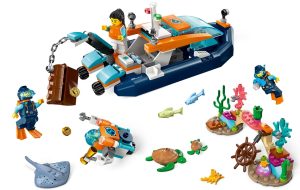Lego City Barco De Exploración Submarina 60377 2