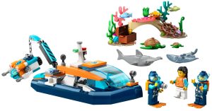 Lego City Barco De Exploración Submarina 60377