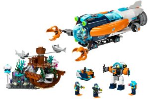 Lego City Submarino De Exploración De Las Profundidades 60379