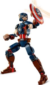 Lego De Figura De Capitán América Para Construir De Marvel 76258