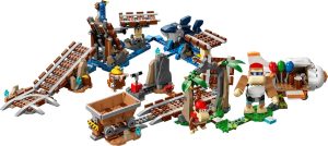 Lego De Vagoneta Minera De Diddy Kong De Lego Super Mario Bros 71425