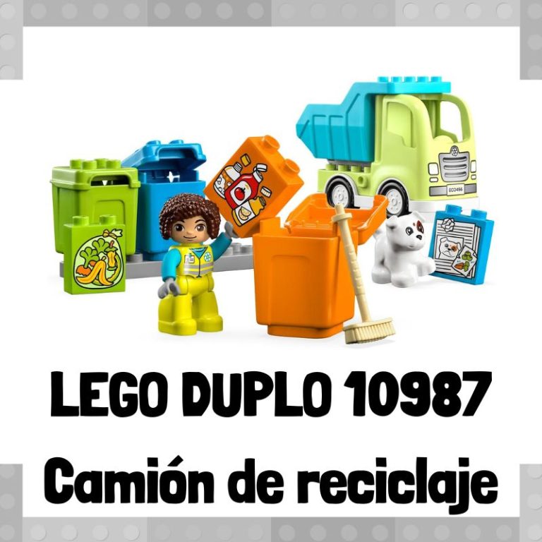 Lee más sobre el artículo Set de LEGO 10987 de Camión de reciclaje de LEGO Duplo