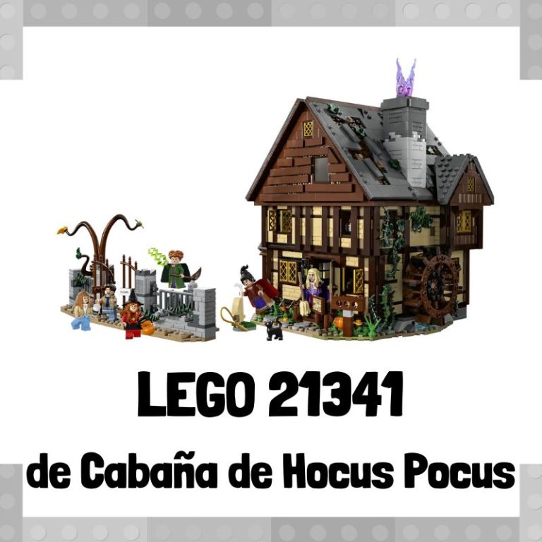 Lee más sobre el artículo Set de LEGO 21341 de Cabaña de Hocus Pocus