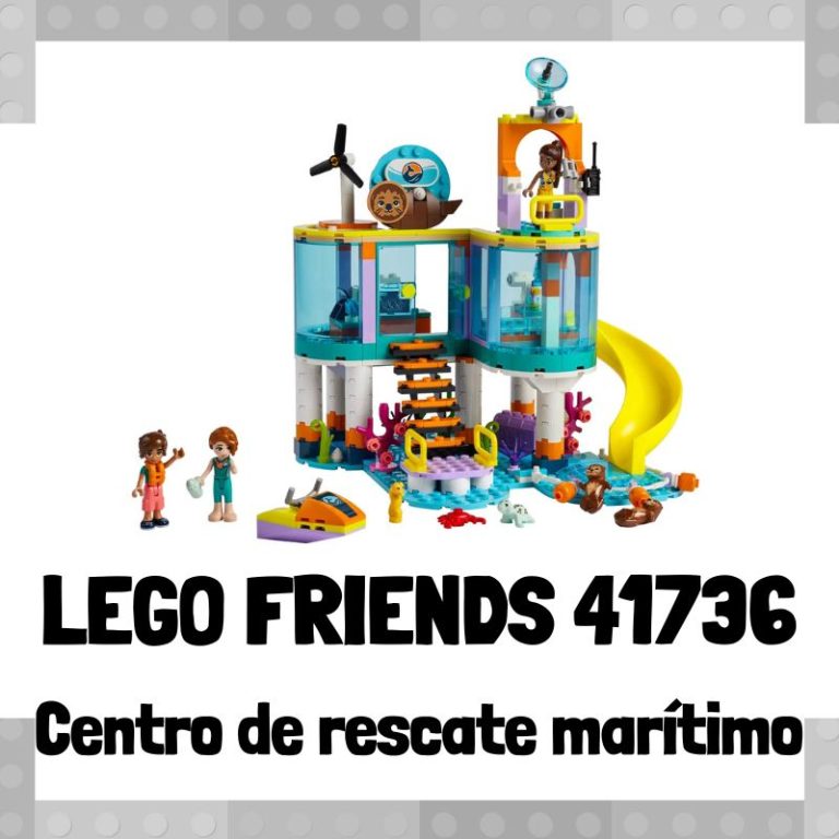 Lee más sobre el artículo Set de LEGO 41736 de Centro de rescate marítimo de LEGO Friends