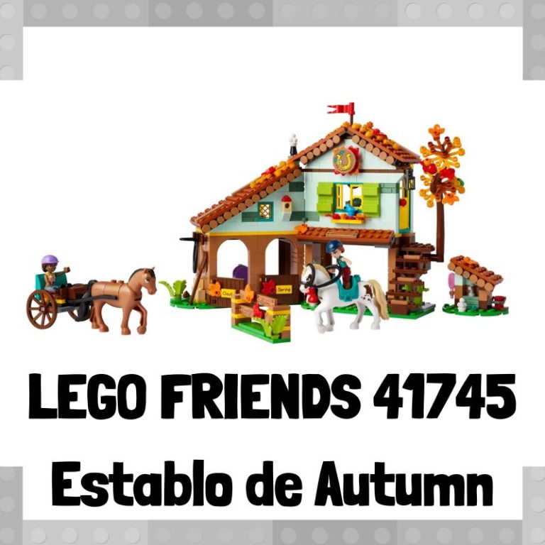 Lee más sobre el artículo Set de LEGO 41745 de Establo de Autumn de LEGO Friends