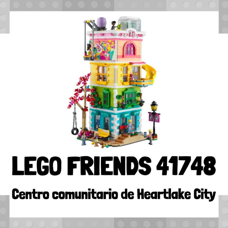 Lee más sobre el artículo Set de LEGO 41748 de Centro comunitario de Heartlake City de LEGO Friends
