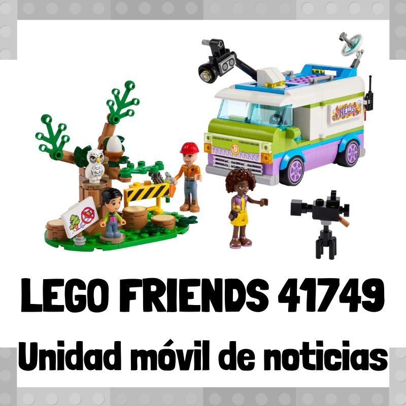 Lee más sobre el artículo Set de LEGO 41749 de Unidad móvil de noticias de LEGO Friends