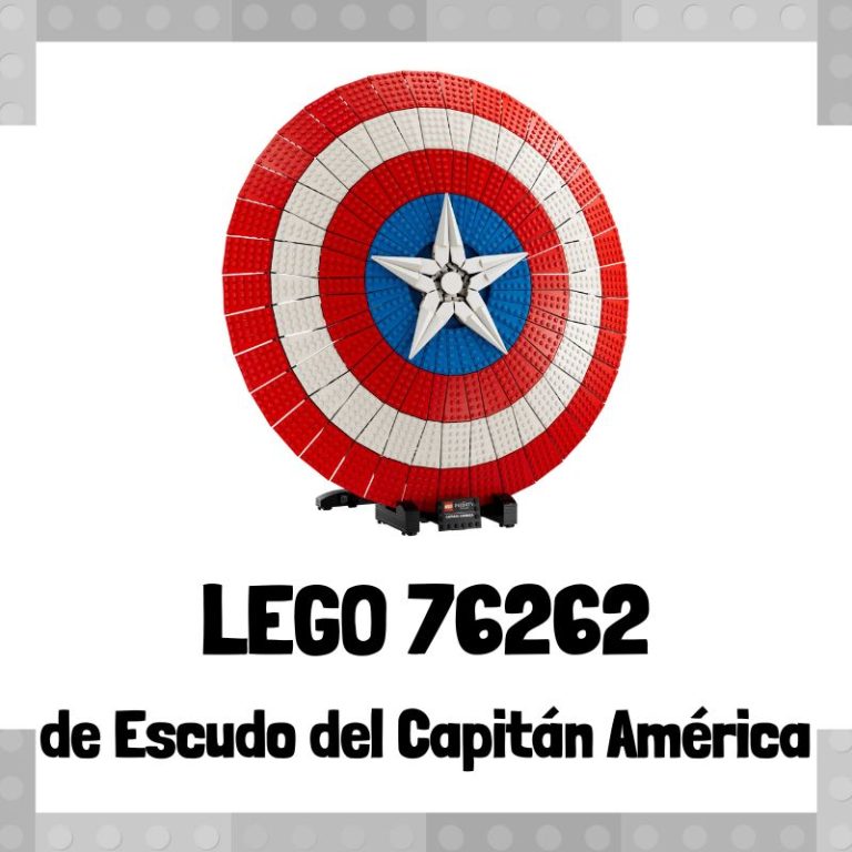 Lee más sobre el artículo Set de LEGO 76262 de Escudo del Capitán América de Marvel