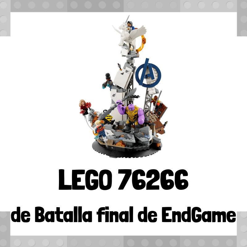 Lee más sobre el artículo Set de LEGO 76266 de Batalla final de Endgame de Marvel