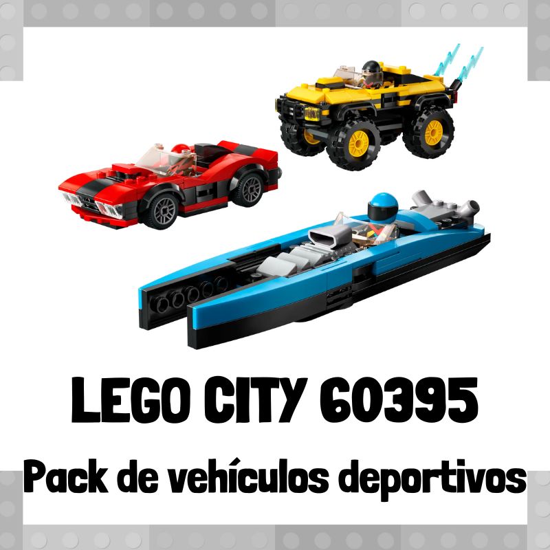 Lee más sobre el artículo Set de LEGO City 60395 Pack de vehículos deportivos