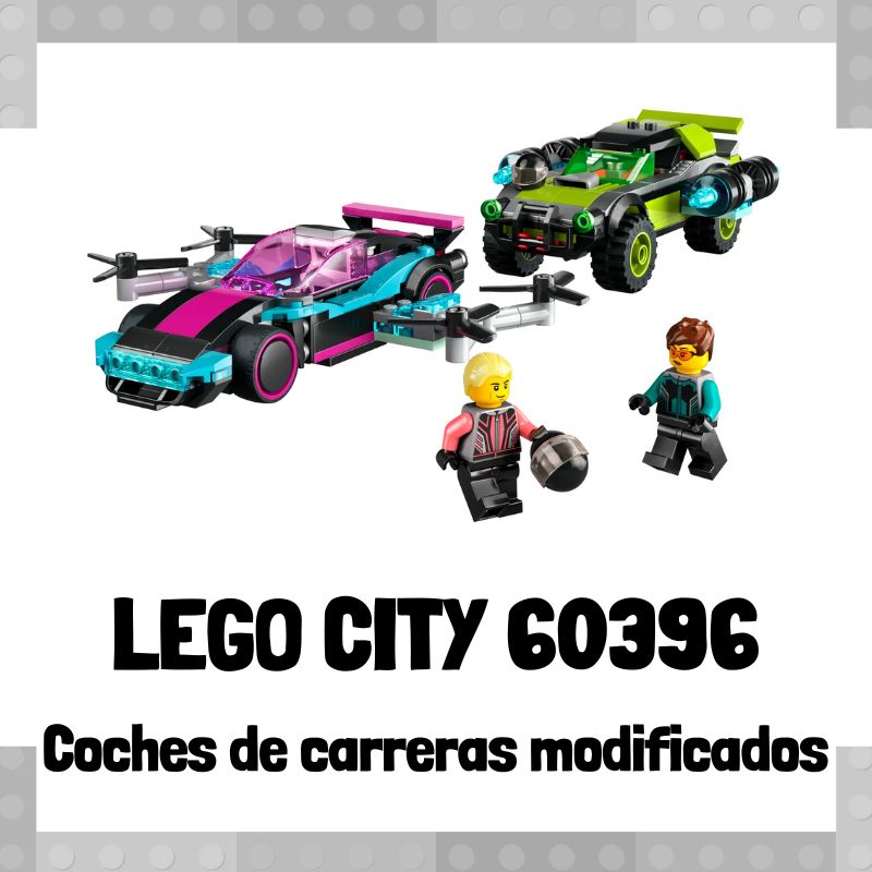 Lee más sobre el artículo Set de LEGO City 60396 Coches de carreras modificados