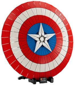 Lego De Escudo Del Capitán América De Marvel 76262