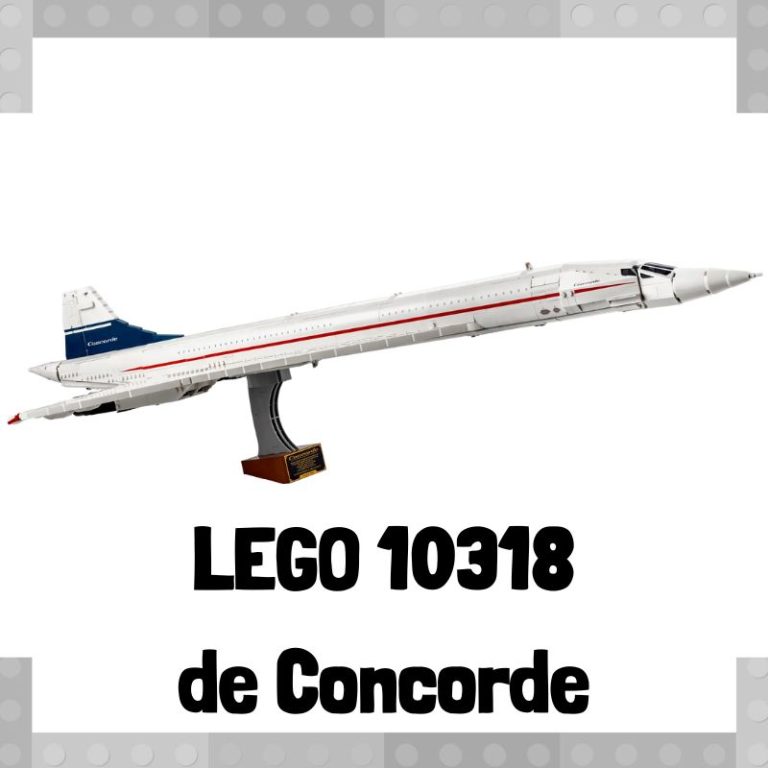Lee más sobre el artículo Set de LEGO 10318 de Concorde