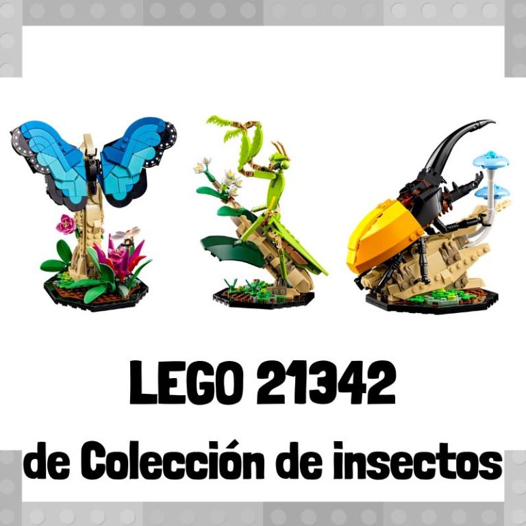 Lee más sobre el artículo Set de LEGO 21342 de Colección de insectos