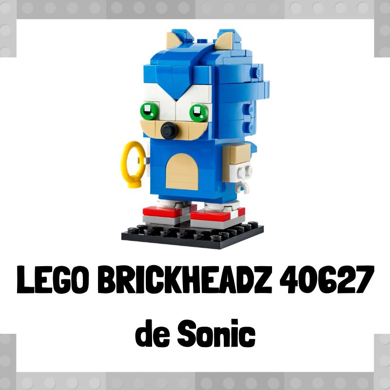 Lee más sobre el artículo Figura de LEGO Brickheadz 40627 de Sonic the Hedgehog de Sonic