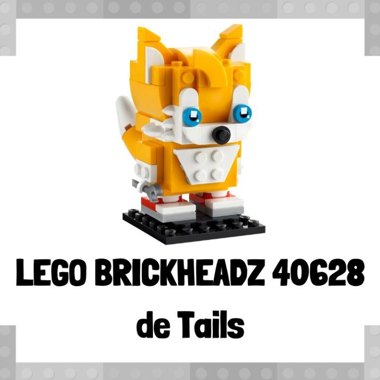 Lee más sobre el artículo Figura de LEGO Brickheadz 40628 de Tails the Hedgehog de Sonic